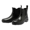 Grand Step Shoes Gummistiefel Vickie (Chelseaboot aus Naturkautschuk) schwarz Damen